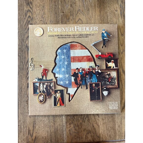 Forever Fiedler Vinyl Record Set Boston Pops Orchestra CRL3-3559-3-C - Picture 1 of 7